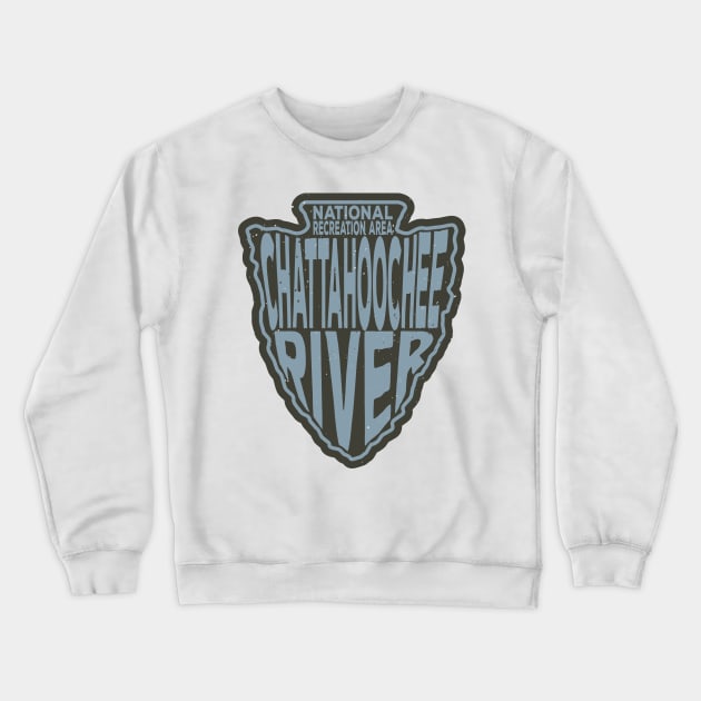 Chattahoochee River National Recreation Area name arrowhead Crewneck Sweatshirt by nylebuss